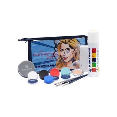 Kryolan Kryolan Pop Art Gal Halloween Kit zestaw do charakteryzacji