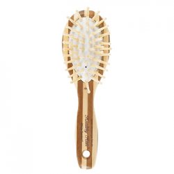 Olivia Garden Healthy Hair HH1 Small Ionic Oval, mała, owalna Szczotka do włosów bambusowa do masażu skóry głowy