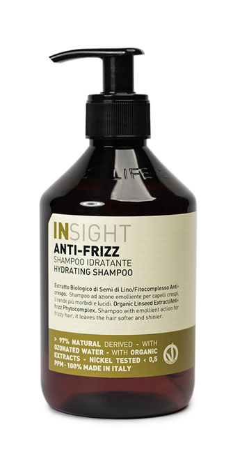 Insight Anti Frizz szampon nawilżający przeciw puszeniu 400ml