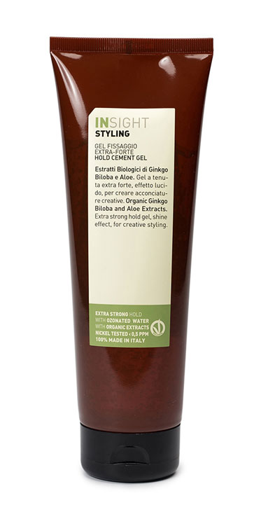 Insight STYLING hold cement gel 250ml - bardzo mocny żel do układania włosów