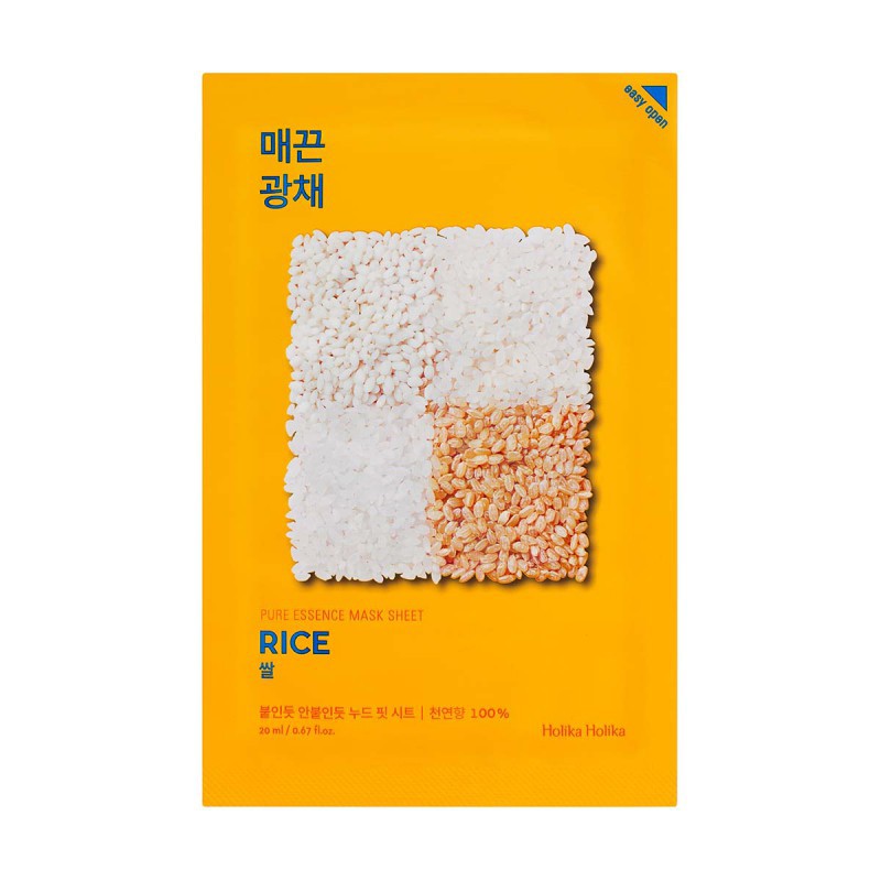 Holika Holika HOLIKA HOLIKA_Pure Essence Mask Sheet Rice regenerujaca maseczka z ekstraktem z ryzu 20ml
