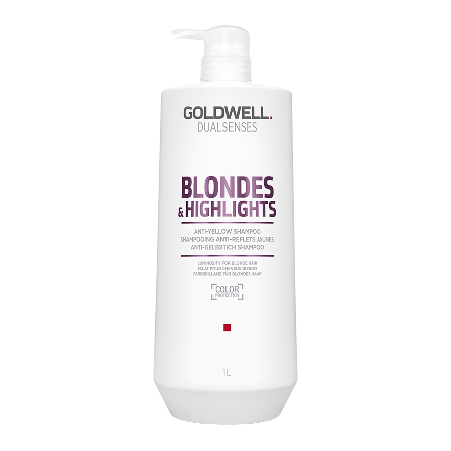 Goldwell Dualsenses Blondes & Highlights szampon neutralizujący 1000ml