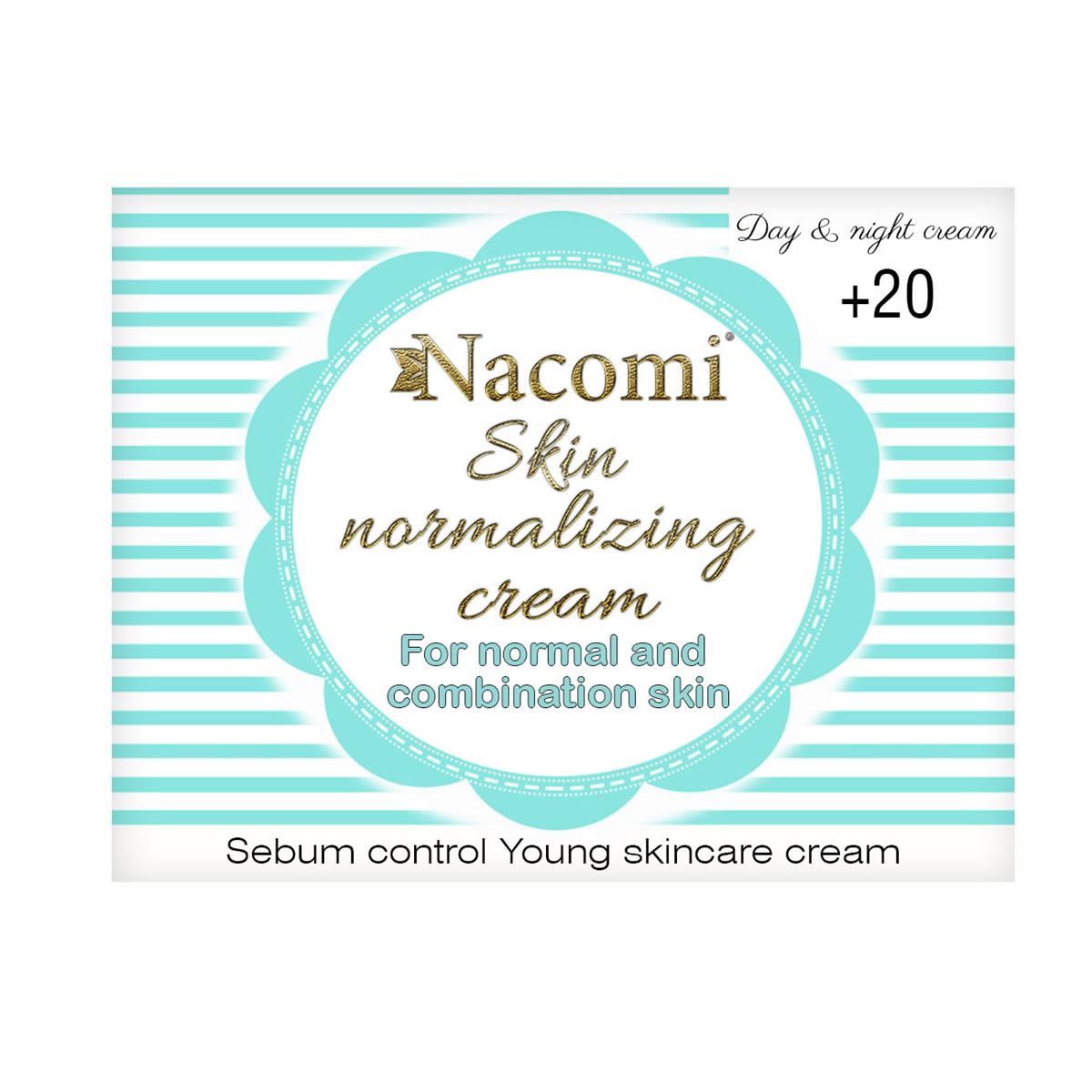 Nacomi 20+ Krem Normalizująco -nawilżający 50ml