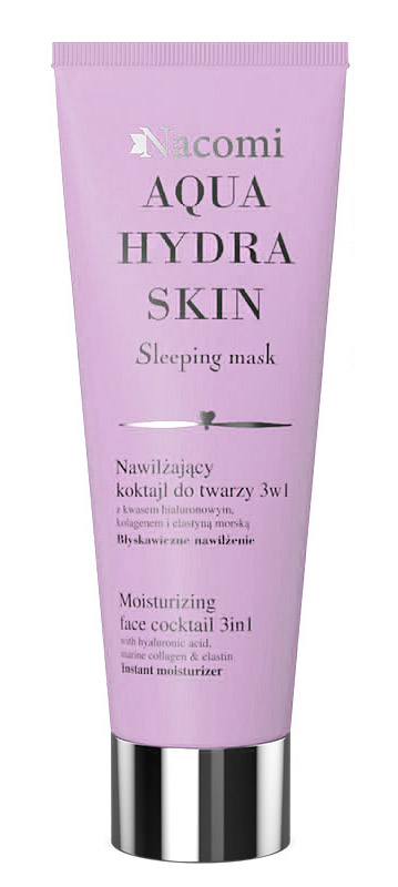 Nacomi nawilżający koktajl do twarzy 3w1 Aqua Hydra Skin by 85ml