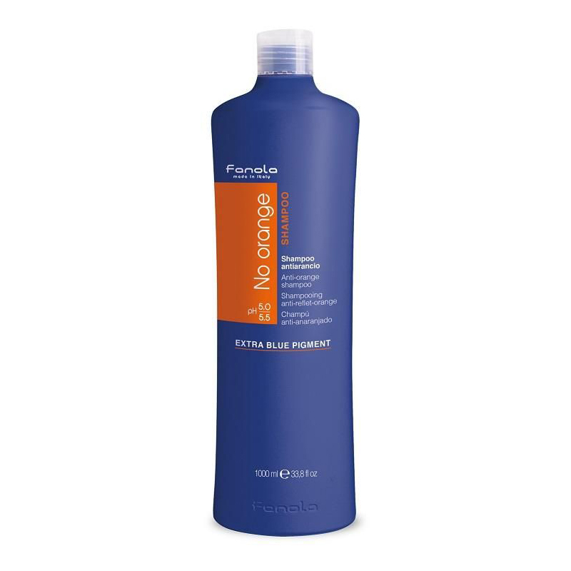 Fanola No Orange | Szampon neutralizujący ciepłe odcienie ciemnych włosów 1000ml