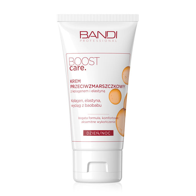 Bandi Boost Care krem przeciwzmarszczkowy z kolagenem i elastyną 50ml