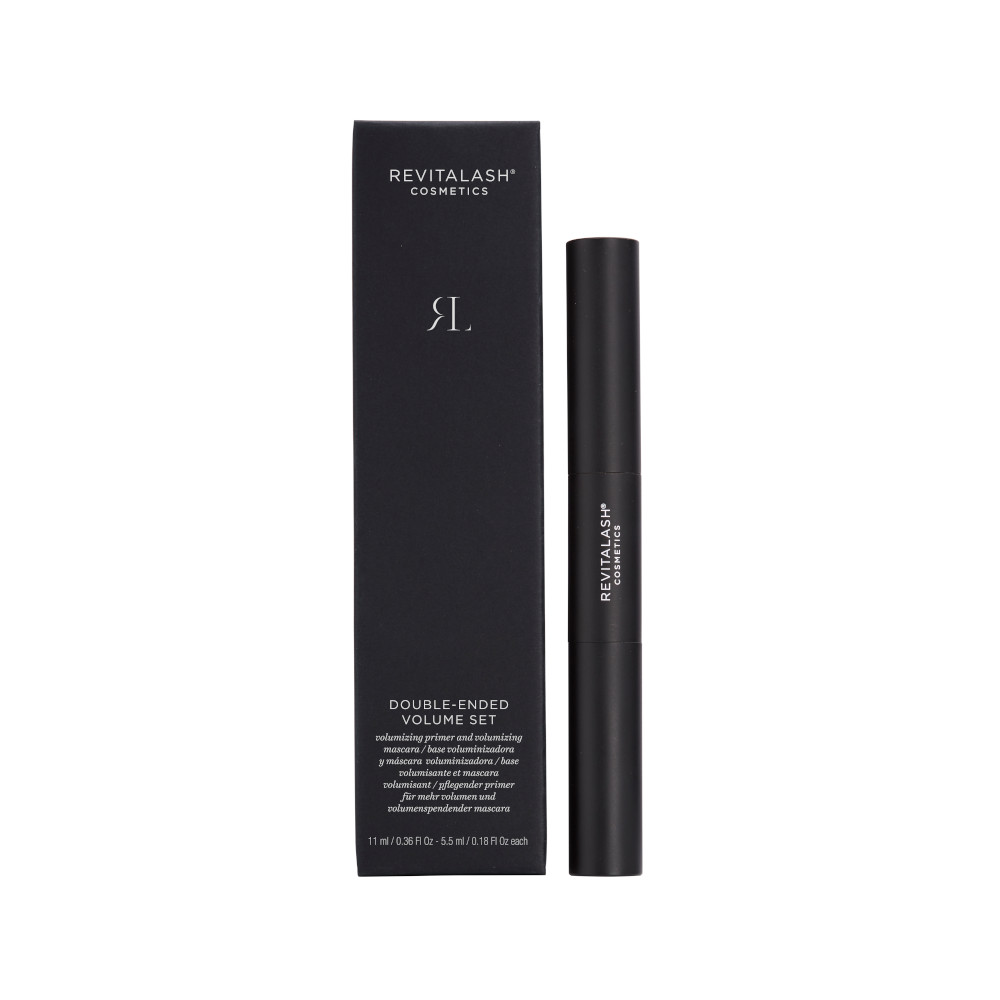 Revitalash Double  Ended Volume Set Maskara + Primer podwójny tusz do rzęs