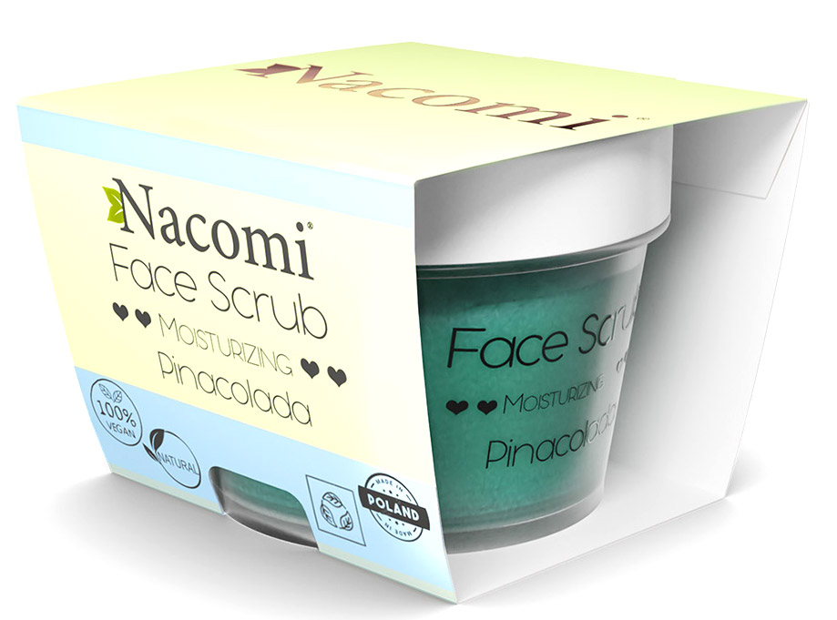 Nacomi peeling do twarzy i ust Pinacolada 80g