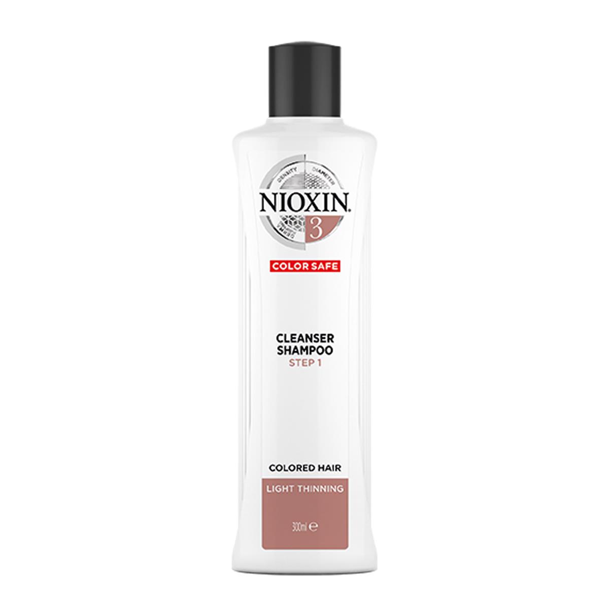 Nioxin 3D CARE SYSTEM 3 Cleanser Szampon oczyszczający 300ml 0000063532