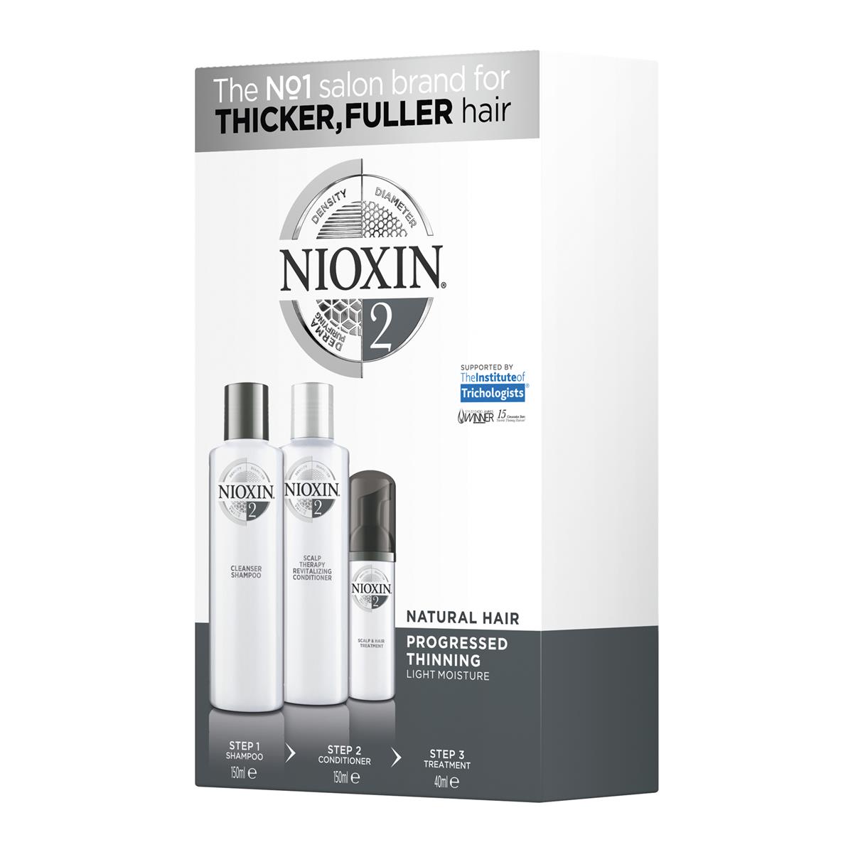 Nioxin 3D System 2 zestaw pielęgnacyjny 150+150+50ml