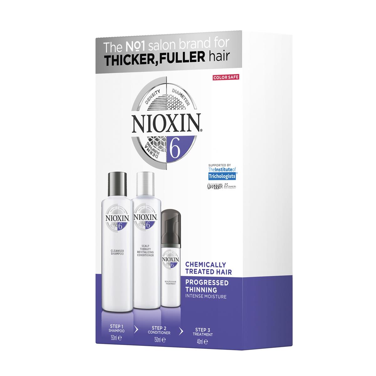 Nioxin 3D System 6 zestaw pielęgnacyjny 150+150+50ml