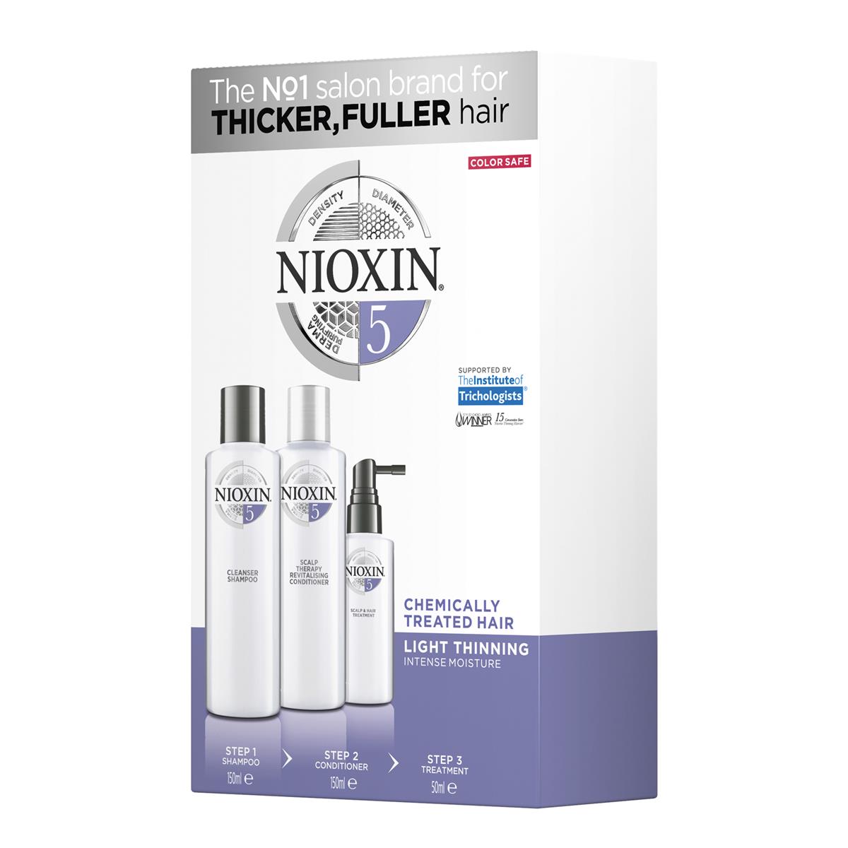 Nioxin 3D System 5 zestaw pielęgnacyjny 150+150+50ml