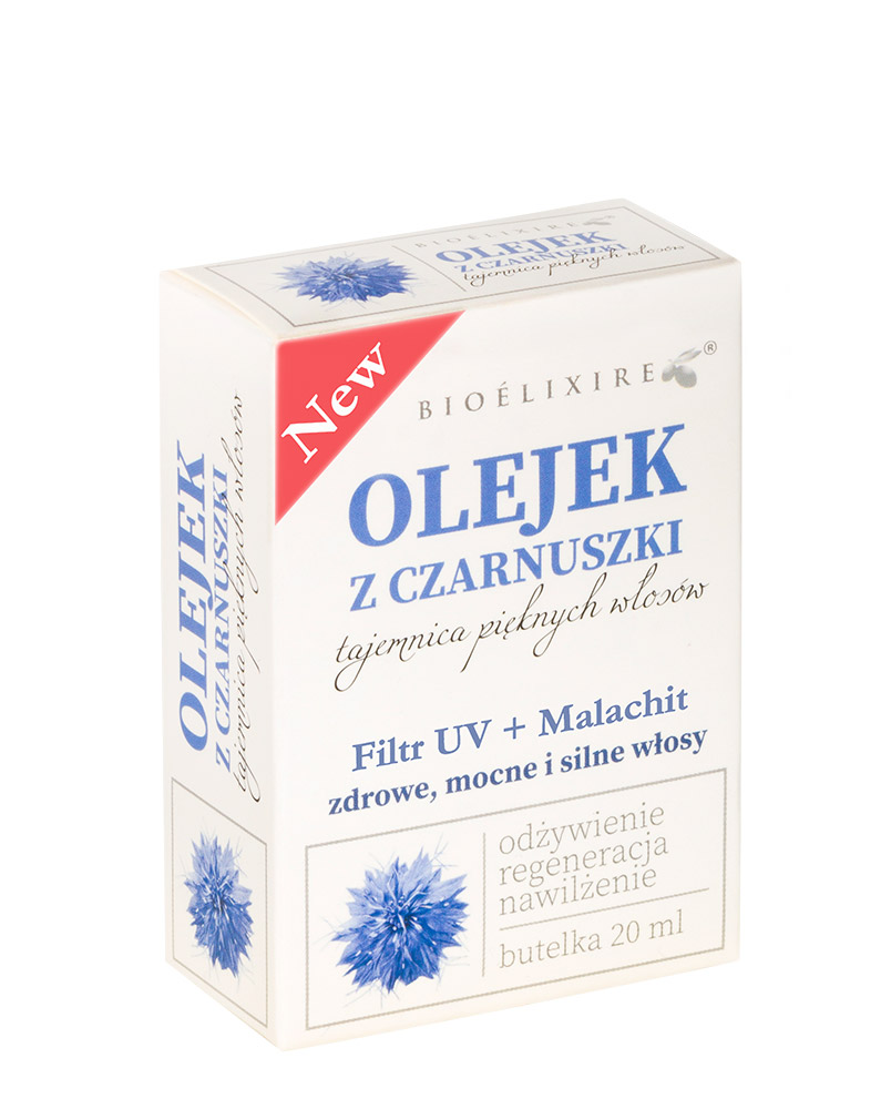 Bioelixire Black Seed Oil regenerujący olejek z czarnuszki 20ml