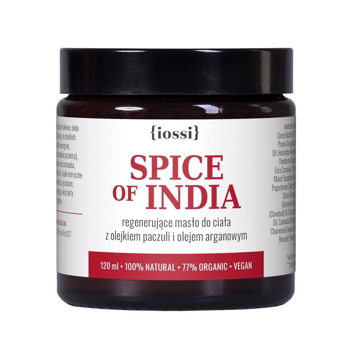 Iossi masło do ciała - SPICE OF INDIA - 120 ml 589a