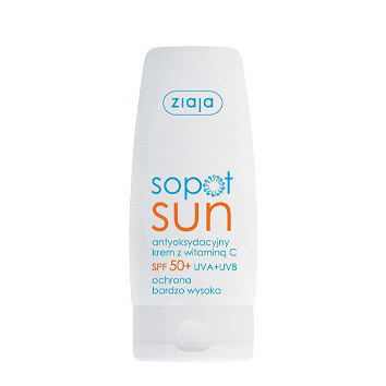 Ziaja Sopot Sun krem antyoksydacyjny z witaminą C SPF50 50ml