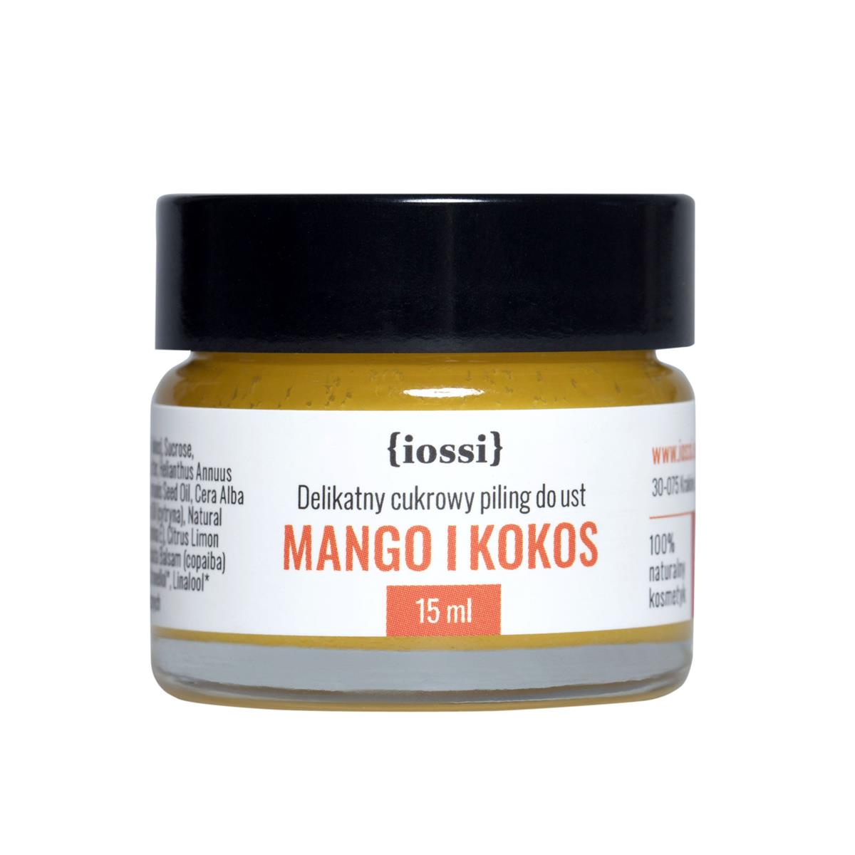 IOSSI Iossi Peeling do ust Mango i Kokos 15ml 39692-uniw