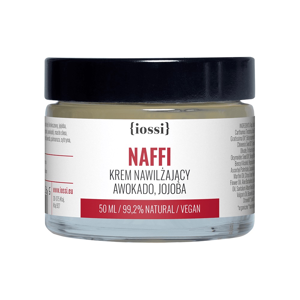 Iossi Naffi nawilżający krem z olejem awokado i jojoba 50ml