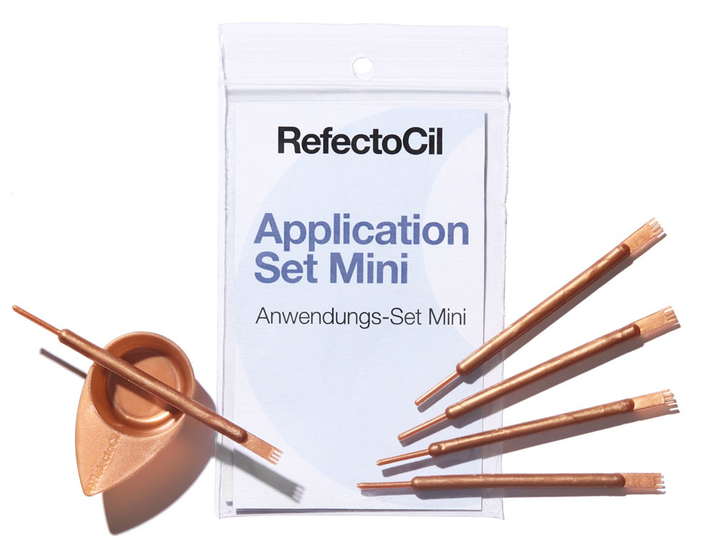 RefectoCil Application Set Mini Rose Gold Mini zestaw do aplikacji henny 057671