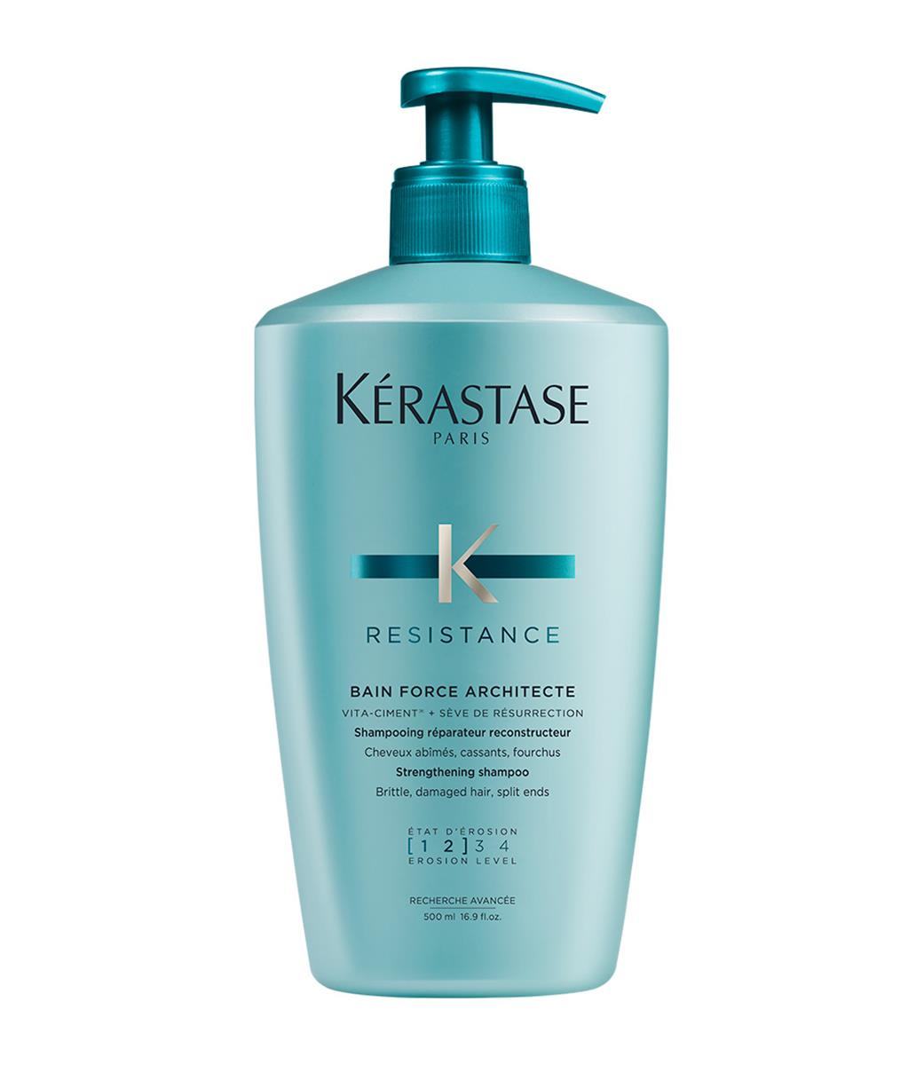 Kerastase Resistance Bain Force Architecte 3-4 szampon do włosów bardzo osłabionych 500ml