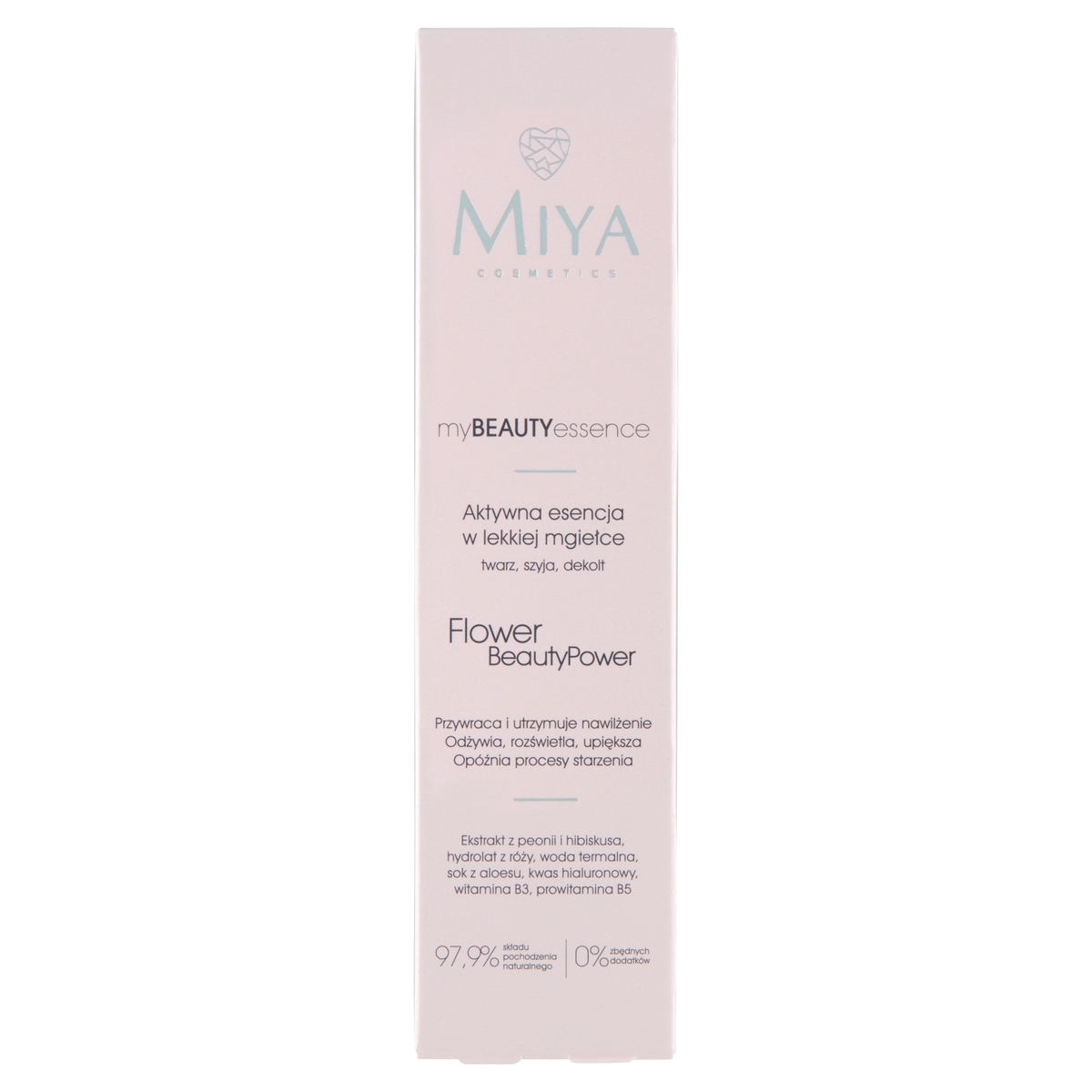 Miya Cosmetics Miya COCO BeautyJuice aktywna esencja w lekkiej mgiełce róża peonia i hibiskus 100ml