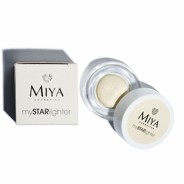 Miya Cosmetics MyStarLighter naturalny rozświetlacz w kremie Moonlight Gold 4g