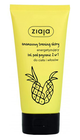 Ziaja ananasowy żel pod prysznic 2w1 160ml