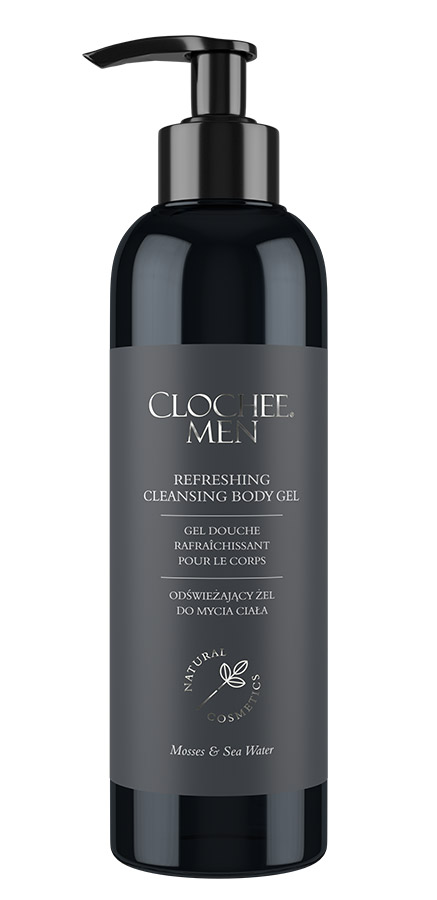 Clochee Clochee Men żel do mycia twarzy i ciała 250ml
