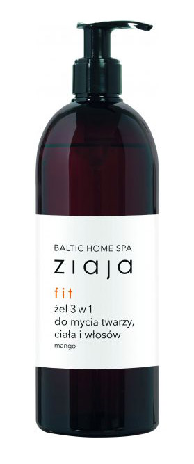 Ziaja Baltic Home Spa Fit żel do twarzy ciała i włosów 3w1 500ml