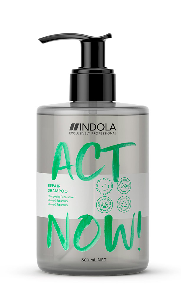 Indola Act Now! wegański szampon regenerujący 300ml