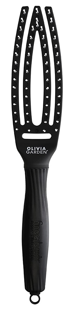 Olivia Garden Finger Brush Violet szczotka do rozczesywania i masażu mała
