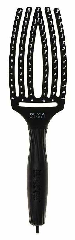 Olivia Garden Finger Brush Violet szczotka do rozczesywania i masażu średnia