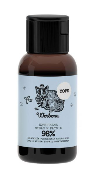 YOPE Mini Mydło w Płynie, Werbena, 40ml