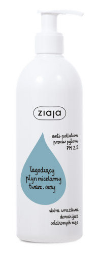 Ziaja De-makijaż łagodzący płyn micelarny 390ml