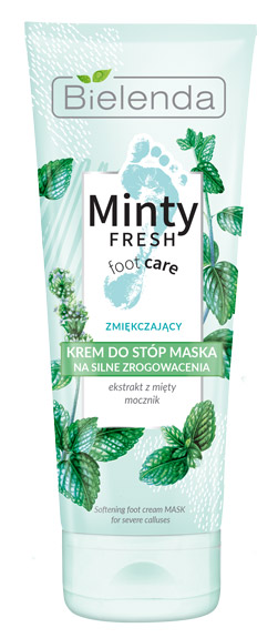 Bielenda Minty Fresh Foot Care krem maska zmiękczający na silne zrogowacenia 100ml