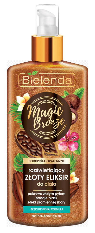 Фото - Крем і лосьйон Bielenda  MAGIC BRONZE - GOLDEN BODY ELIKSIR - Rozświetlający złoty eliks 