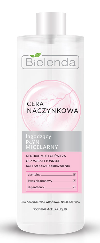 Bielenda Cera Naczynkowa Płyn micelarny łagodzący 500ml