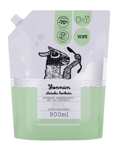 Фото - Інша косметика Yope , żel pod prysznic, Yunnan, 800ml, refill 