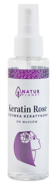 NaturPlanet NaturPlanet Keratin Rose keratyna do włosów 100ml