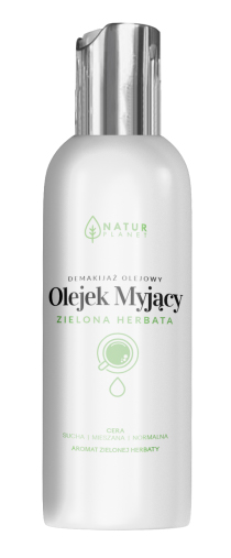 NaturPlanet Naturplanet olejek myjący zielona herbata demakijaż olejowy 150ml