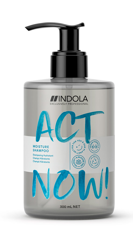 Indola Act Now! wegański szampon nawilżający 300ml