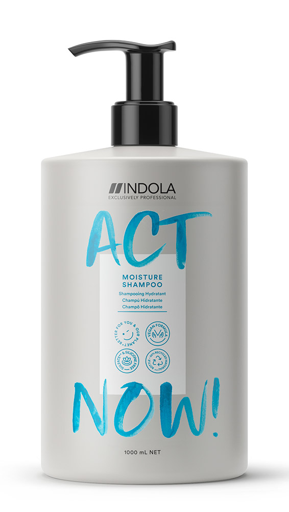 Indola Act Now! wegański szampon nawilżający 1000ml