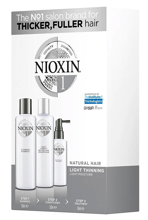 Nioxin 3D System 1 zestaw pielęgnacyjny 150+150+50ml