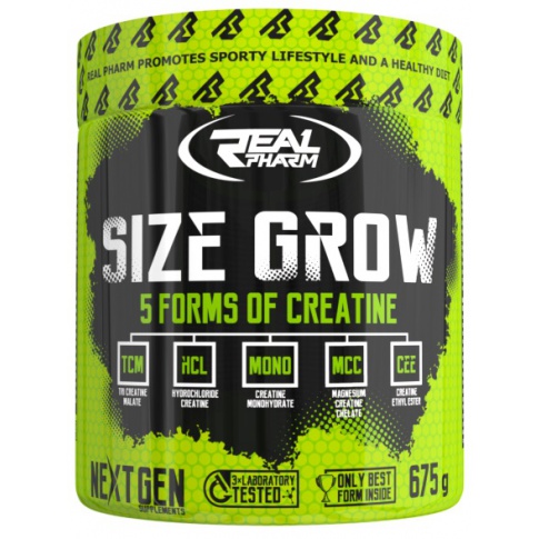 Real Pharm Size Grow 675g Kreatyna 5w1