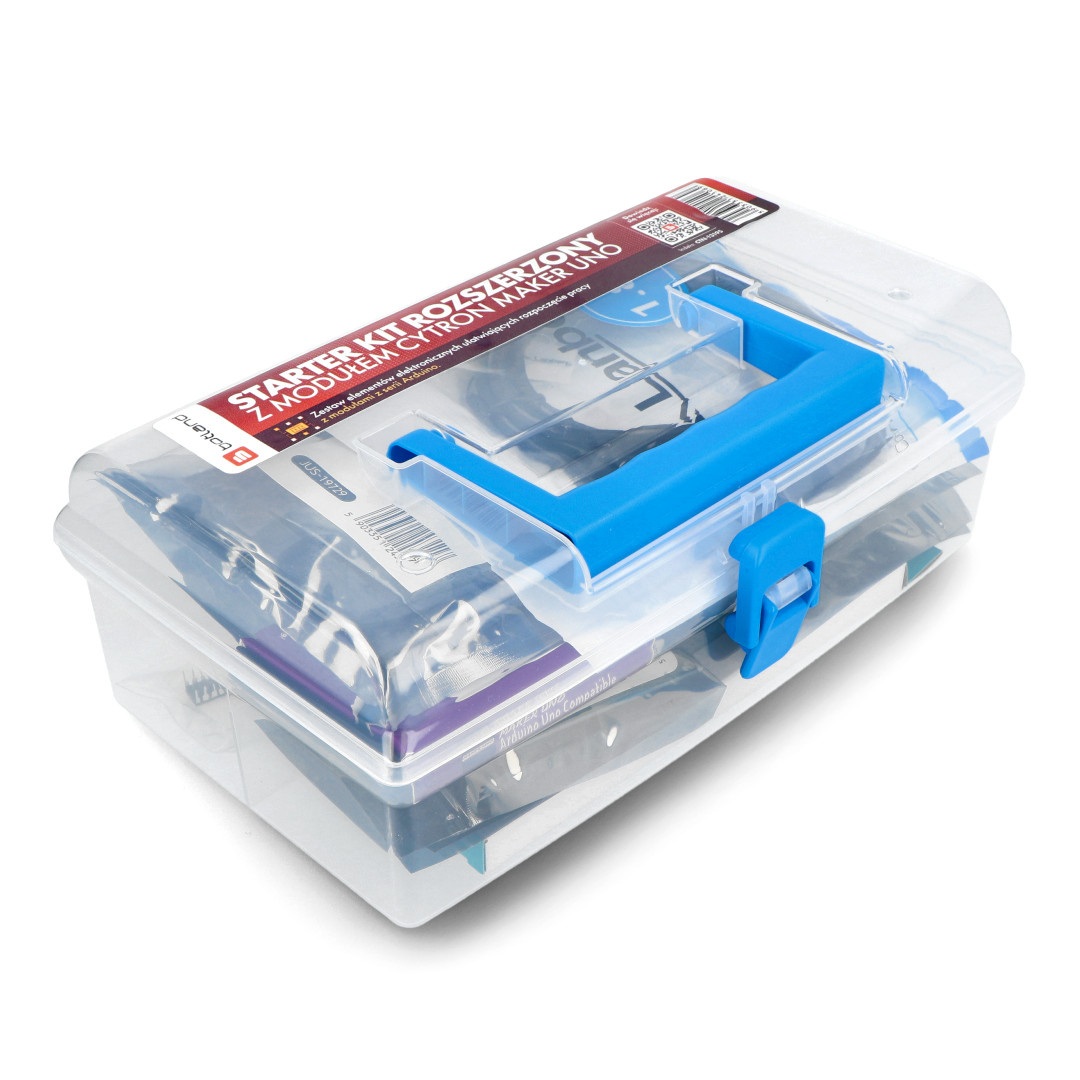 StarterKit rozszerzony - z modułem Cytron Maker Uno + Box
