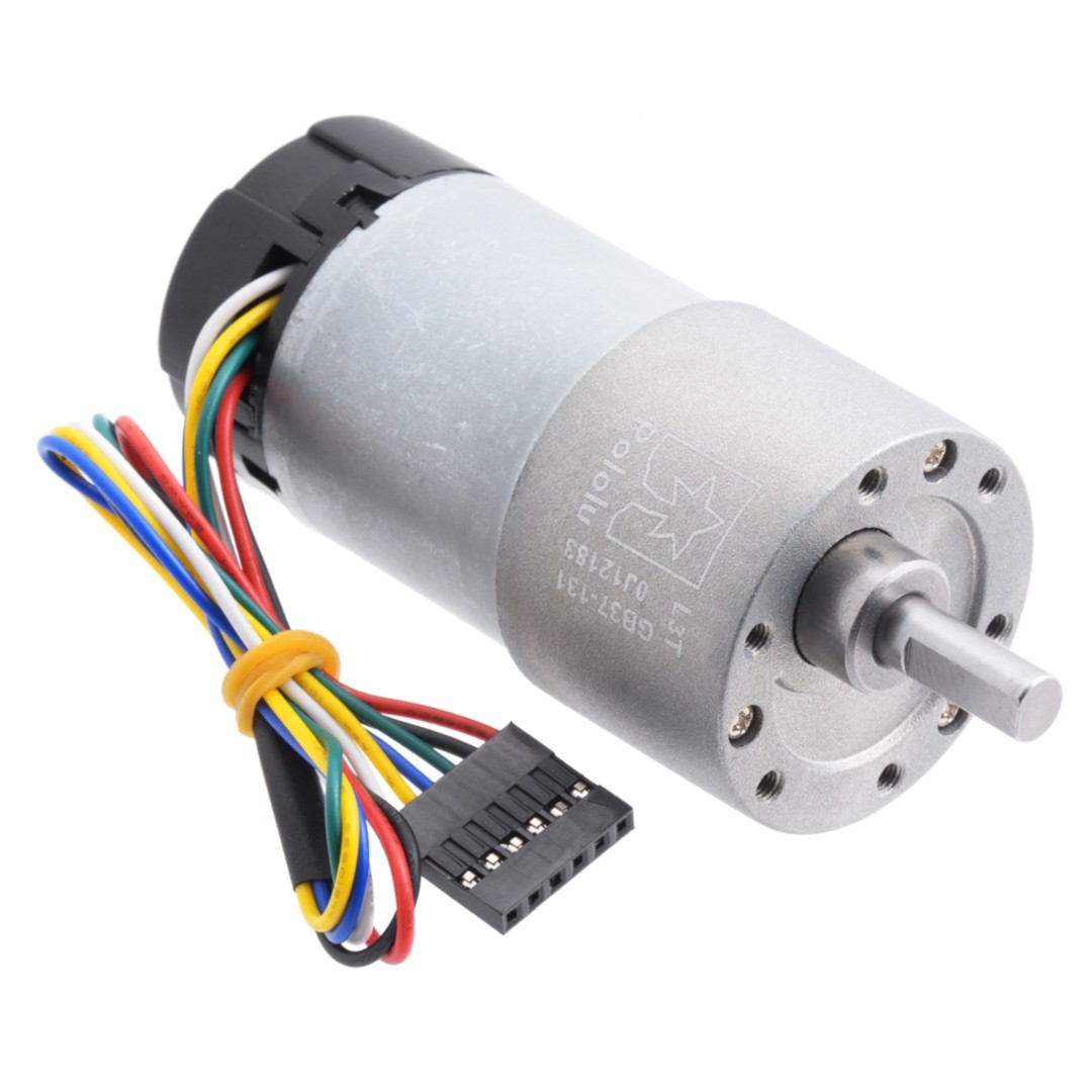 Silnik z przekładnią 37Dx73L 131:1 12V 76RPM + enkoder CPR 64 - Pololu 4756