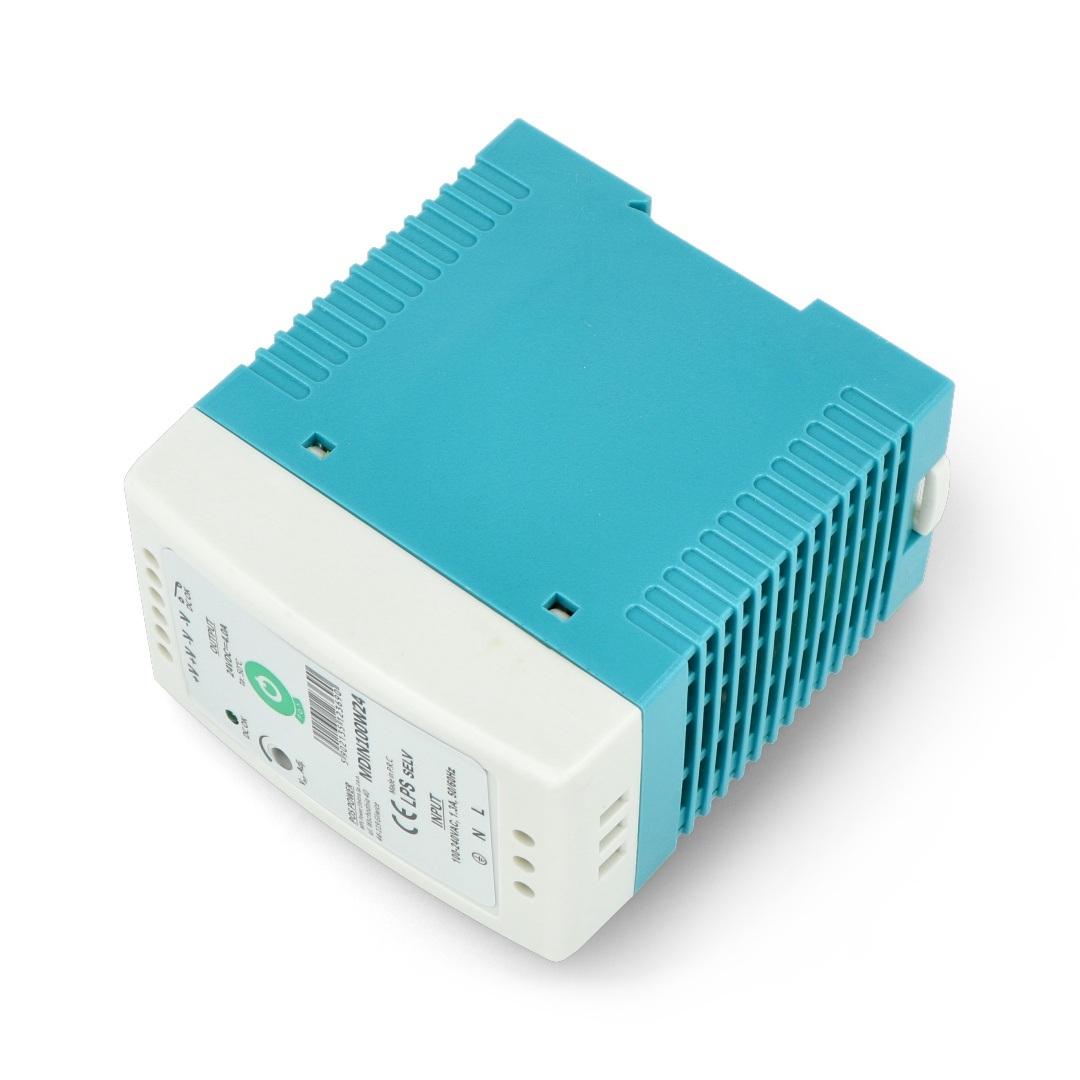 Zasilacz MDIN100W24 na szynę DIN - 24V / 4A / 100W