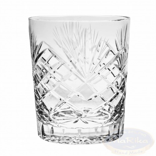 Kryształowe szklanki do whisky 280ml Ananas 6 sztuk