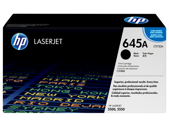 Toner HP 645A C9730A 13k BK Oryginał NO BOX
