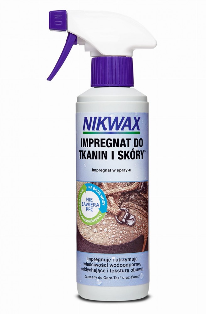 Impregnat do butów z tkaniny i skóry Nikwax 300 ml atomizer
