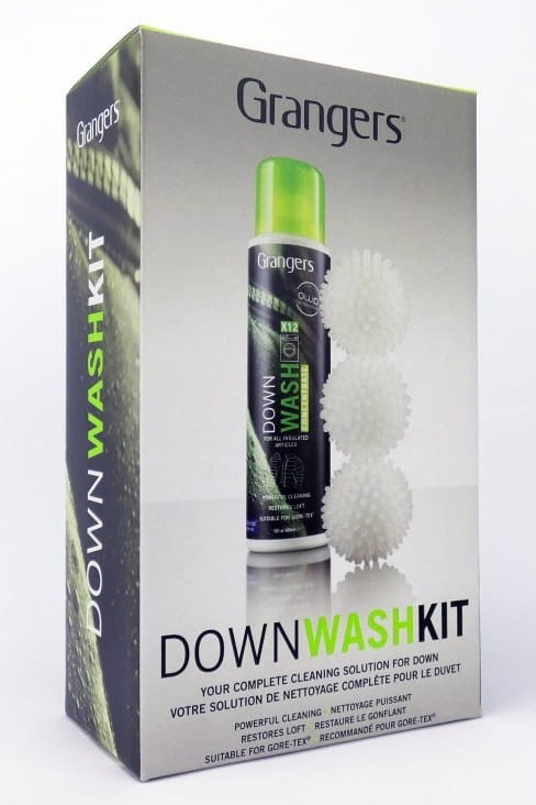 Zestaw do prania puchu płyn + kulki Granger's Down Wash Kit